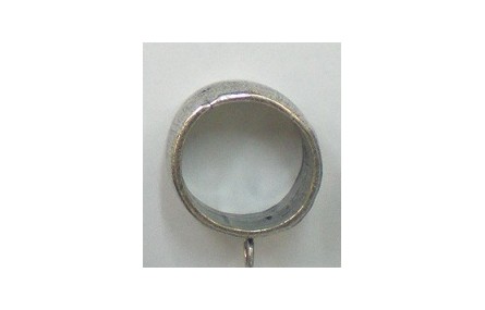 Argolla con anilla para pañuelos 30mm diámetro