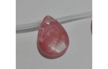 Gota Rosa Opal cristal natural 15*20