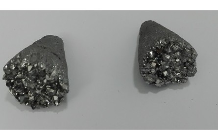 Cristal de roca en cono Gris 18-25*15mm
