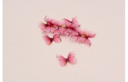 Mariposa 13*10mm Rosa