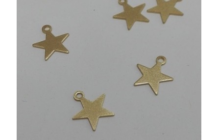 Cogante Estrella pequeña8mm Oro