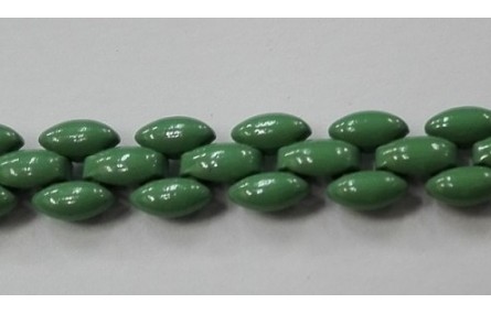 Cadena Paves 8mm ancho verde tuquesa