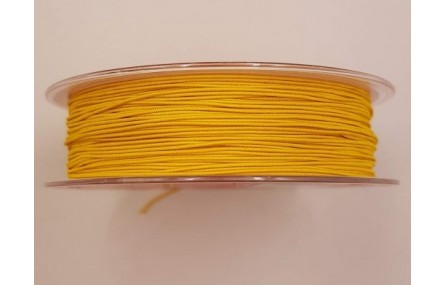 Cordón de Goma 1mm Amarillo