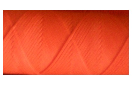 Hilo algodón encerado plano Fluor Naranja