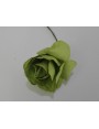 Flor Papel 3cms diámetro Verde